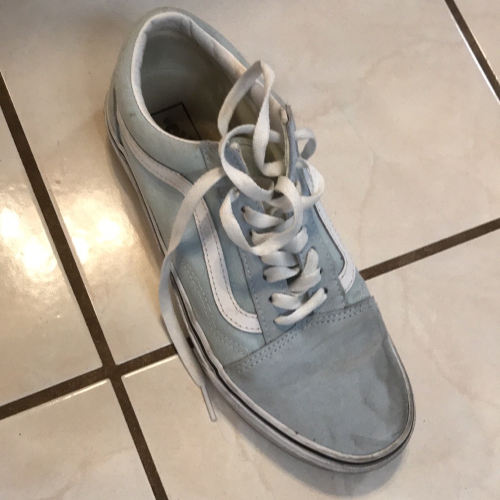 Baby Blue Old Skool Vans